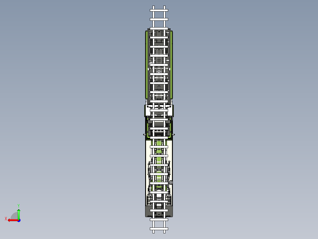 火车机车列车16-da-loco-in-1-12-scale-1832-模型格式为 stp后视图