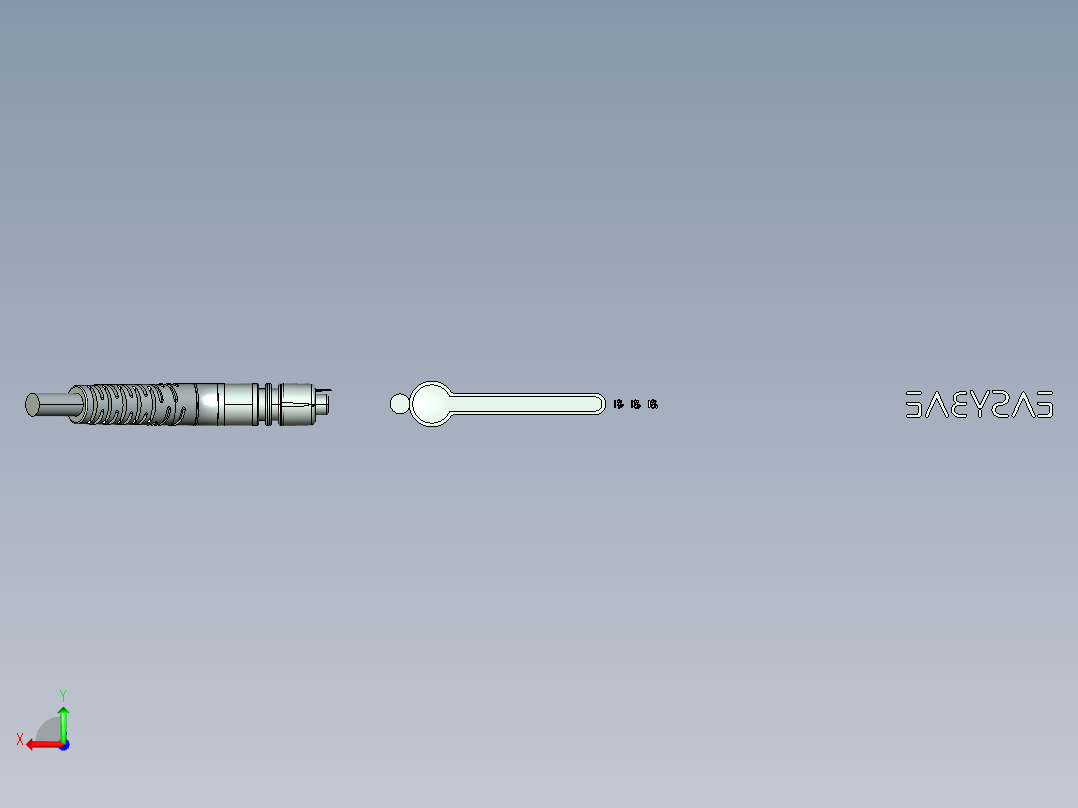 玉米夹豌豆后视图