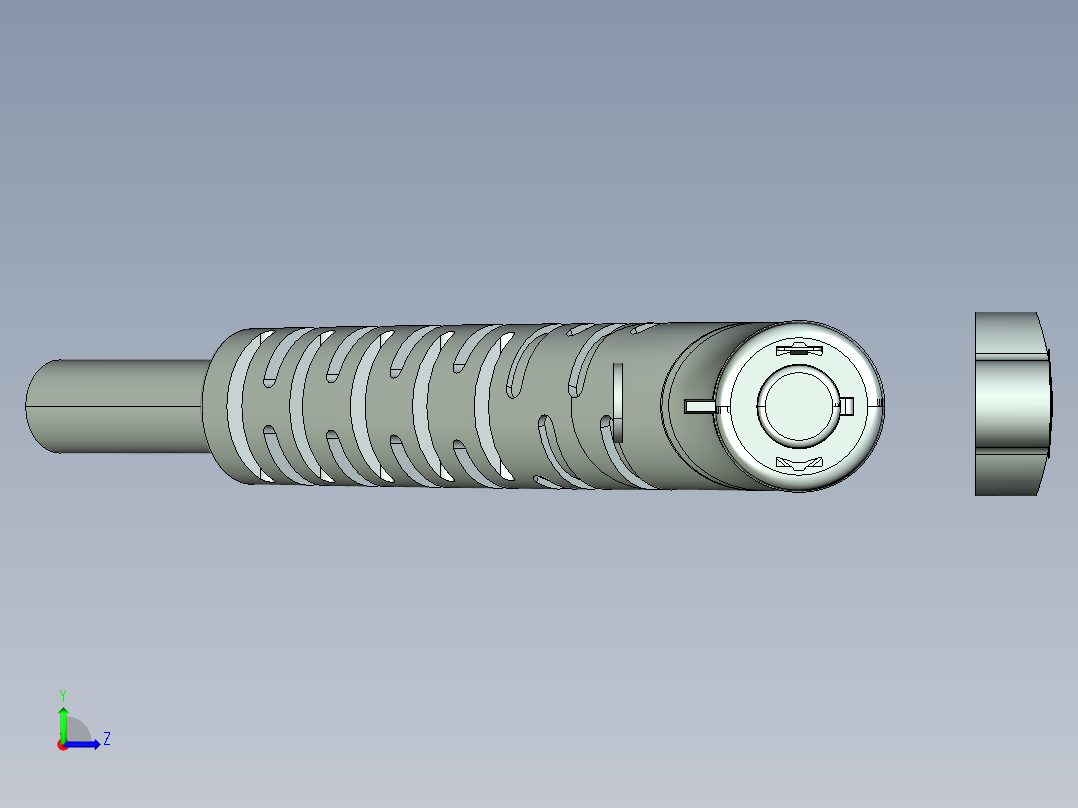 玉米夹豌豆左视图
