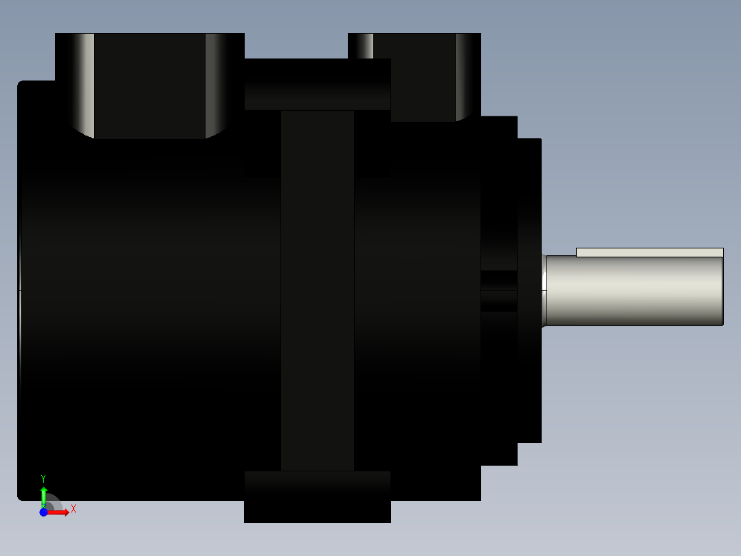 泵 PFE 31-41-51前视图
