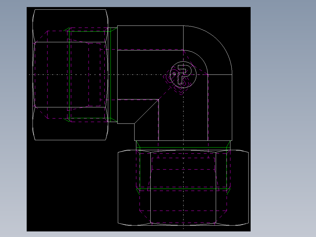PARKER管接头EO Union elbow W20S71_back