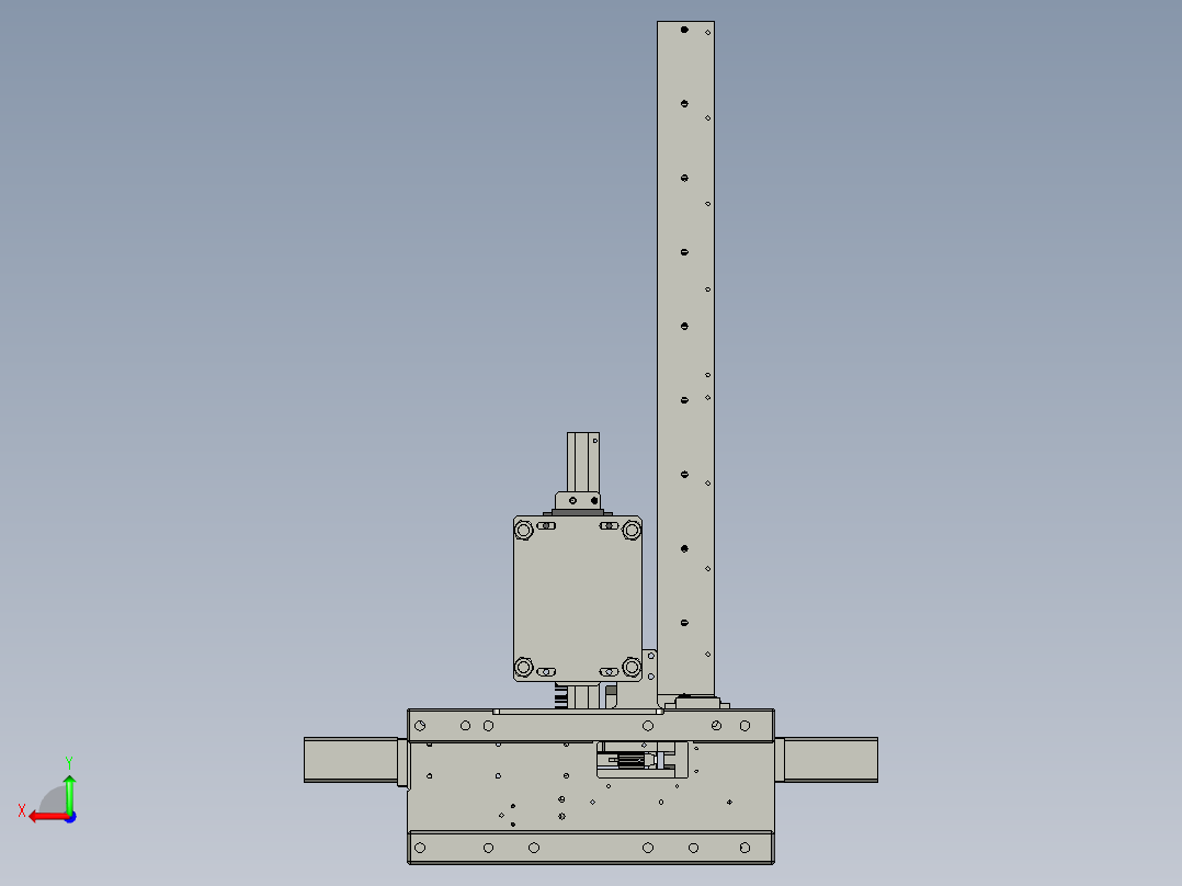 晶体散热片装配后视图