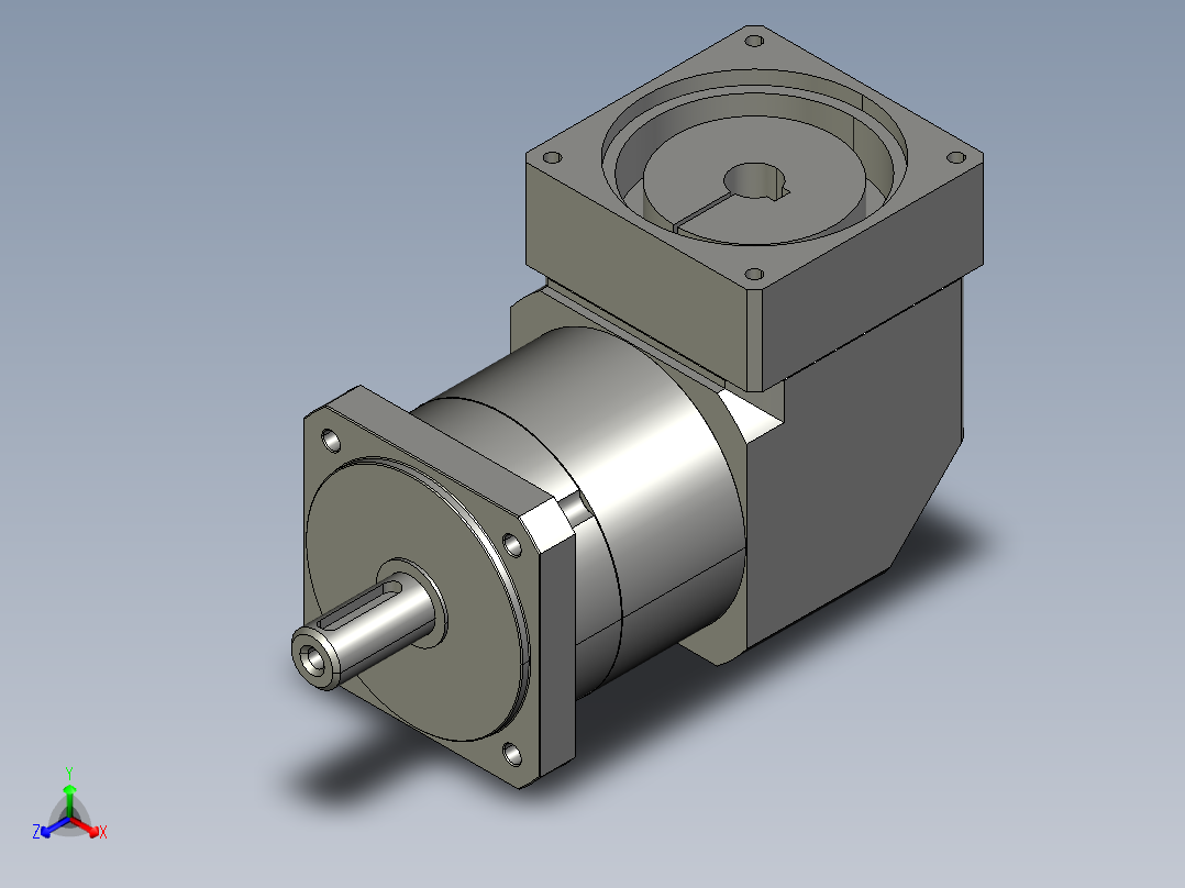 PFR-120-L2-S222-110-145-M8键8正等轴测图