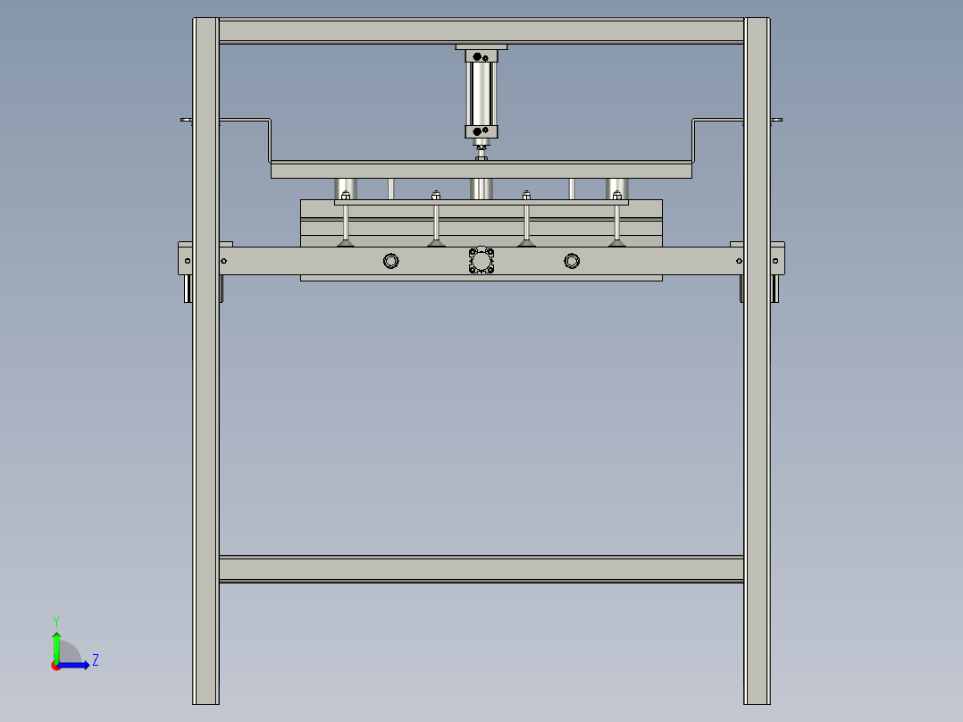 XJP-_切刀装置左视图