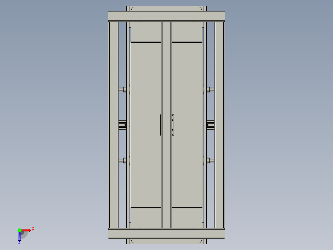 XJP-_切刀装置俯视图