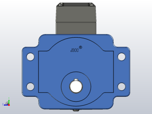 YB电磁制动电机60yb01-18-he右视缩略图