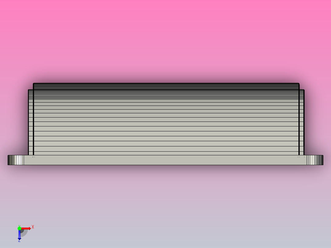 制冷机组的电子控制器俯视图