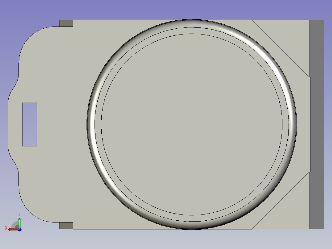 按钮开关红LAY50-22双科-131223后视图