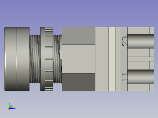 按钮开关红LAY50-22双科-131223左视缩略图
