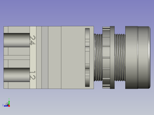 按钮开关红LAY50-22双科-131223右视缩略图
