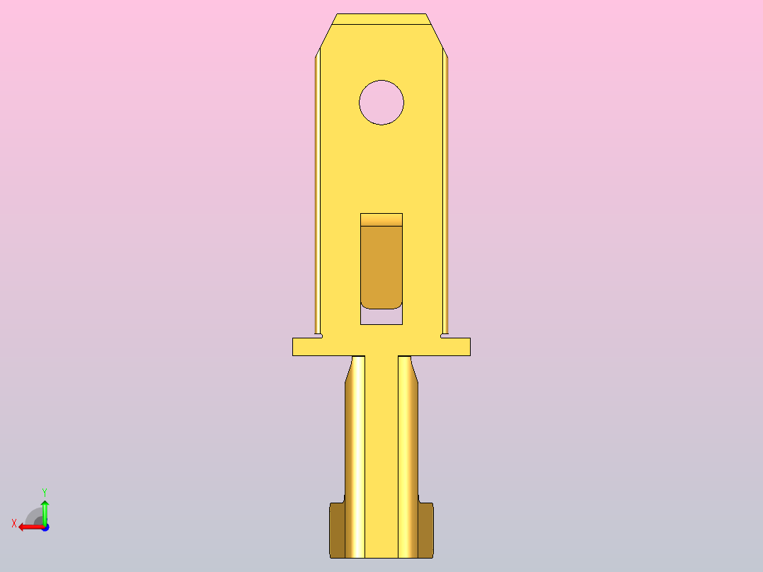 接线端子male-spade-quick-crimp-terminals-1 1 STP后视图