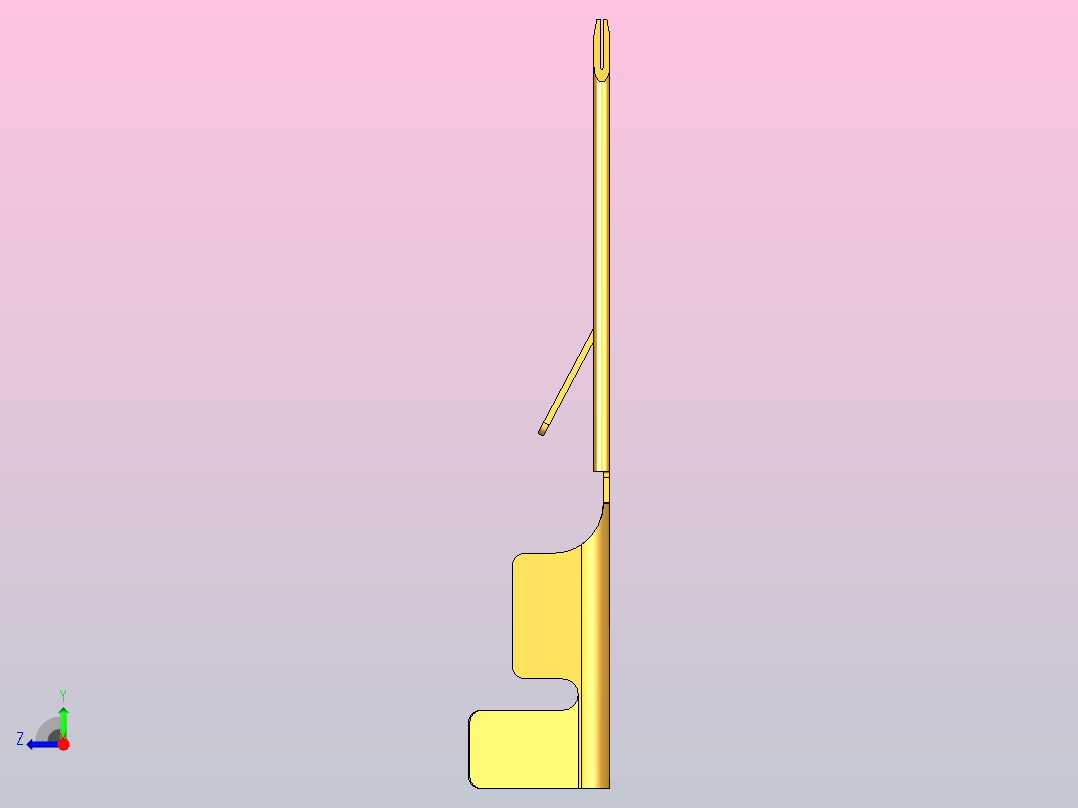 接线端子male-spade-quick-crimp-terminals-1 1 STP右视图