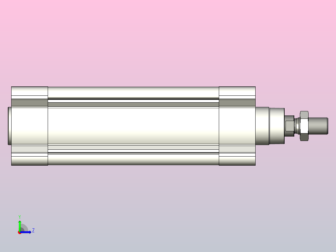 FESTO气缸DSBC-80-160-PPVA-N3---_0_左视图