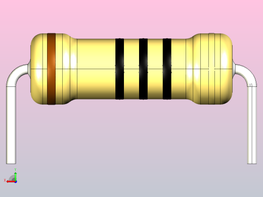 电阻器组RES_AH_3W_800mil_0R_5%后视缩略图