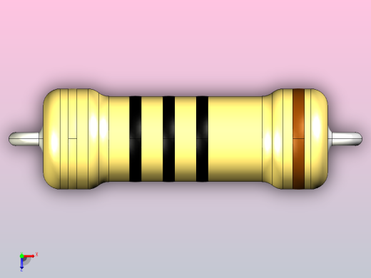 电阻器组RES_AH_3W_800mil_0R_5%俯视缩略图