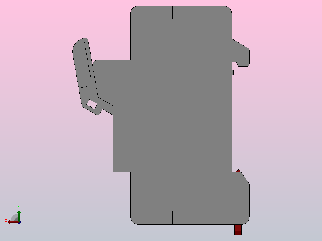TFBR-321N型轨道式保险丝座[TFBR-321N]后视图