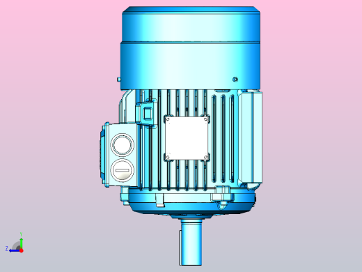 电机- ABB M2BAX132S_B3右视缩略图