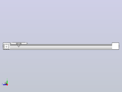 带式直线轴半闭式TPA-ONB-60-140-L950-DR-J60-N3右视缩略图