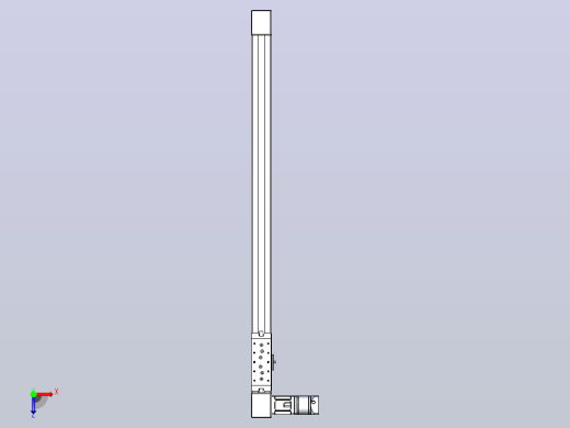 带式直线轴半闭式TPA-ONB-60-140-L950-DR-J60-N3俯视缩略图
