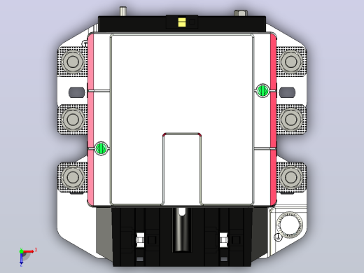 NC5-40044交流接触器三维模型202204俯视缩略图