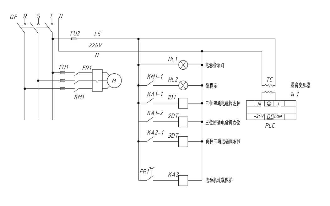 上料机液压系统设计（CAD+说明书）