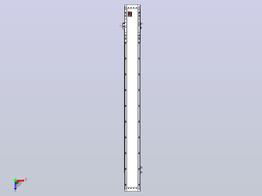 直驱直线电机轴TPA-LNP3-120-35C4-1-L1080-3-C-10-N3俯视缩略图
