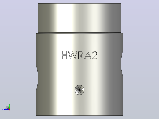 HWRA2单转盘法兰盘型 旋转接头右视缩略图