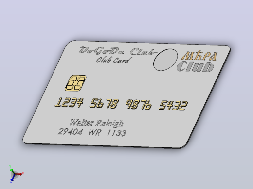 80PC塑料卡
