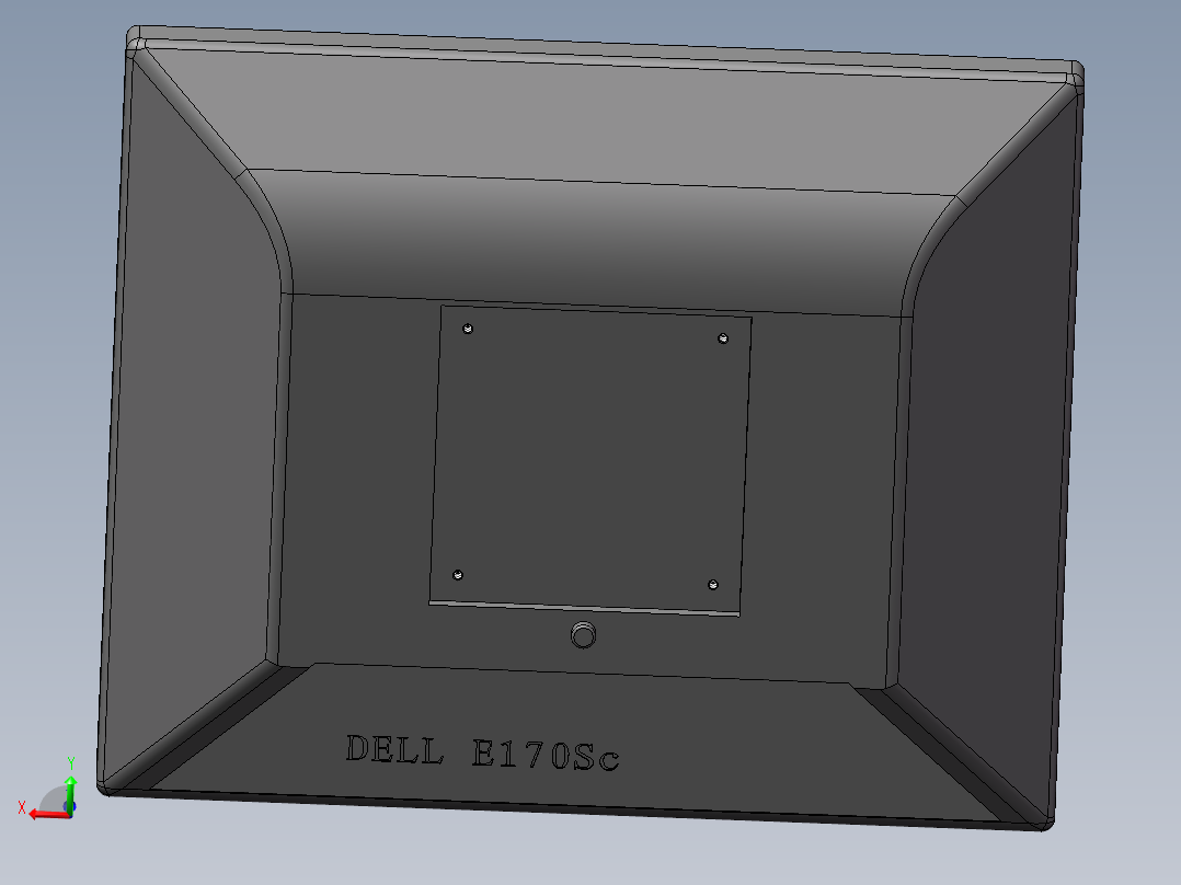 DELL E170Sc显示器主视图