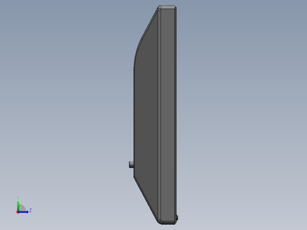 DELL E170Sc显示器左视图