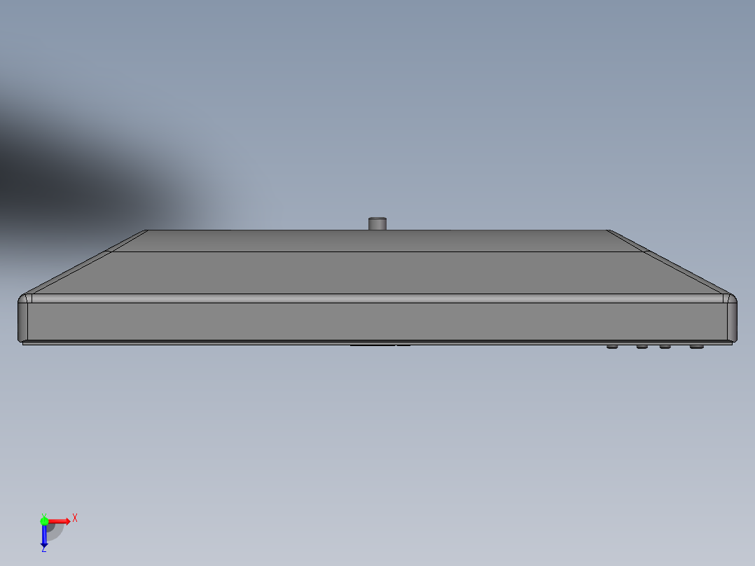 DELL E170Sc显示器俯视图