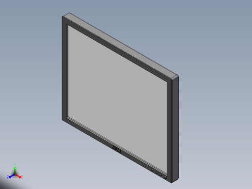 DELL E170Sc显示器正等轴测缩略图