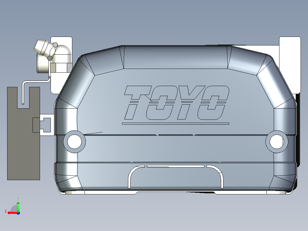 Toyo东佑达直线模组-ETH10-50-BC-200W-ST后视图