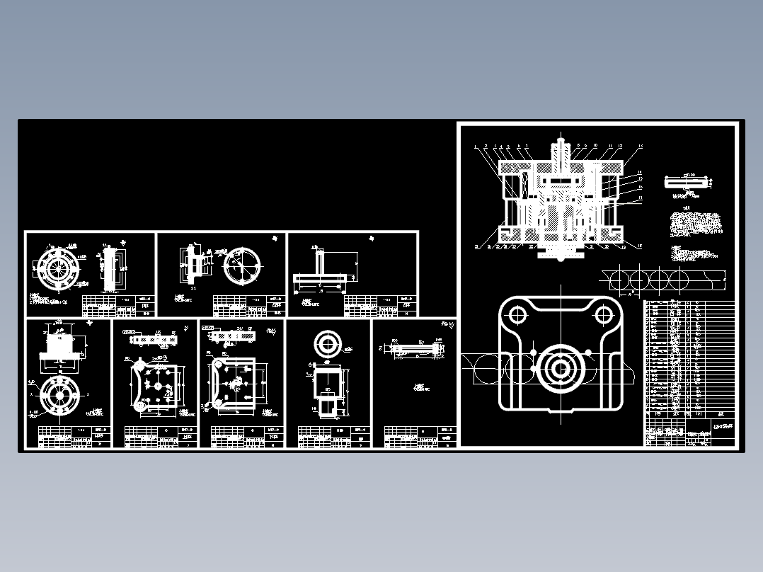油箱盖的冲压模具设计
