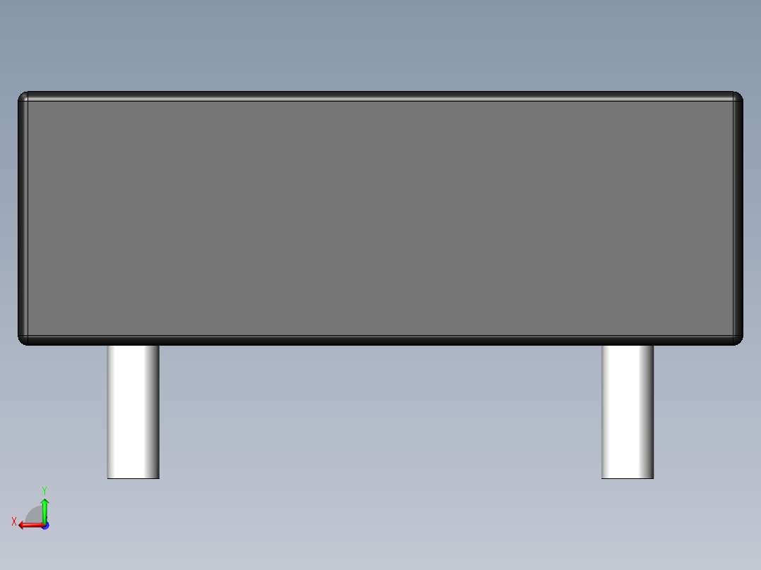 桥式整流器-KBPC6,8后视图