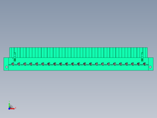 DEGSON 2EDG（M） 系列 5.0mm 螺丝锁紧可插拔接线端子组-2EDGAM-5.0-23P-14-00AH前视缩略图