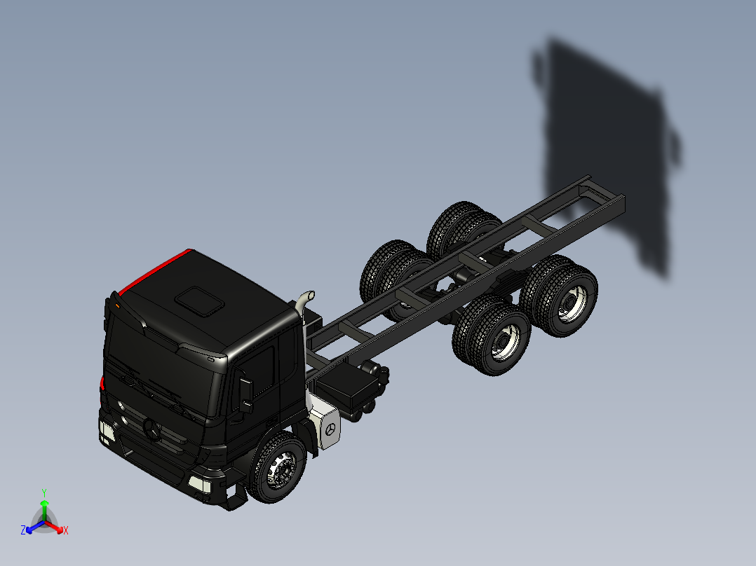 20.重卡 3d模型图纸