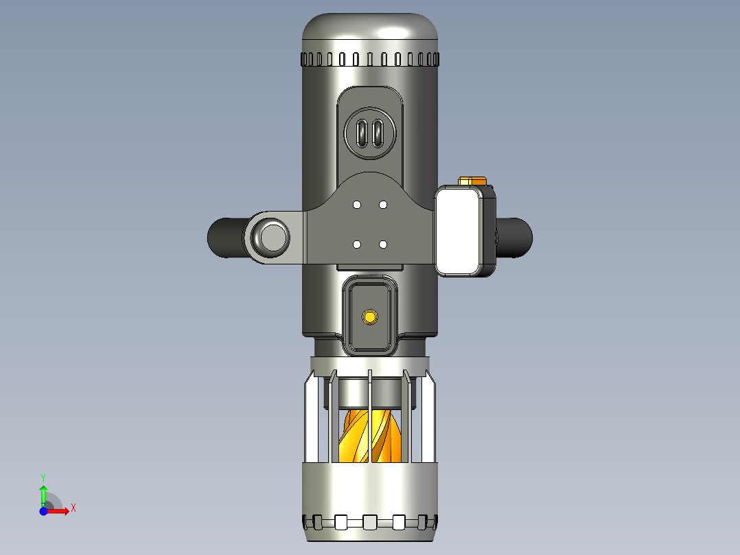 水上摩托车前视图