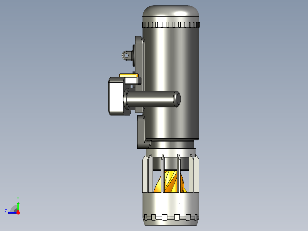 水上摩托车右视图