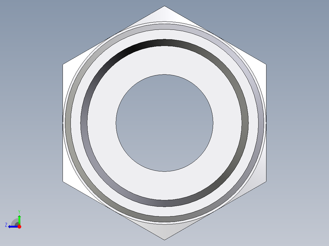 卡套式工业通用硬管接头EO_Male_Stud_connector_GE35L1NPTCFX右视图