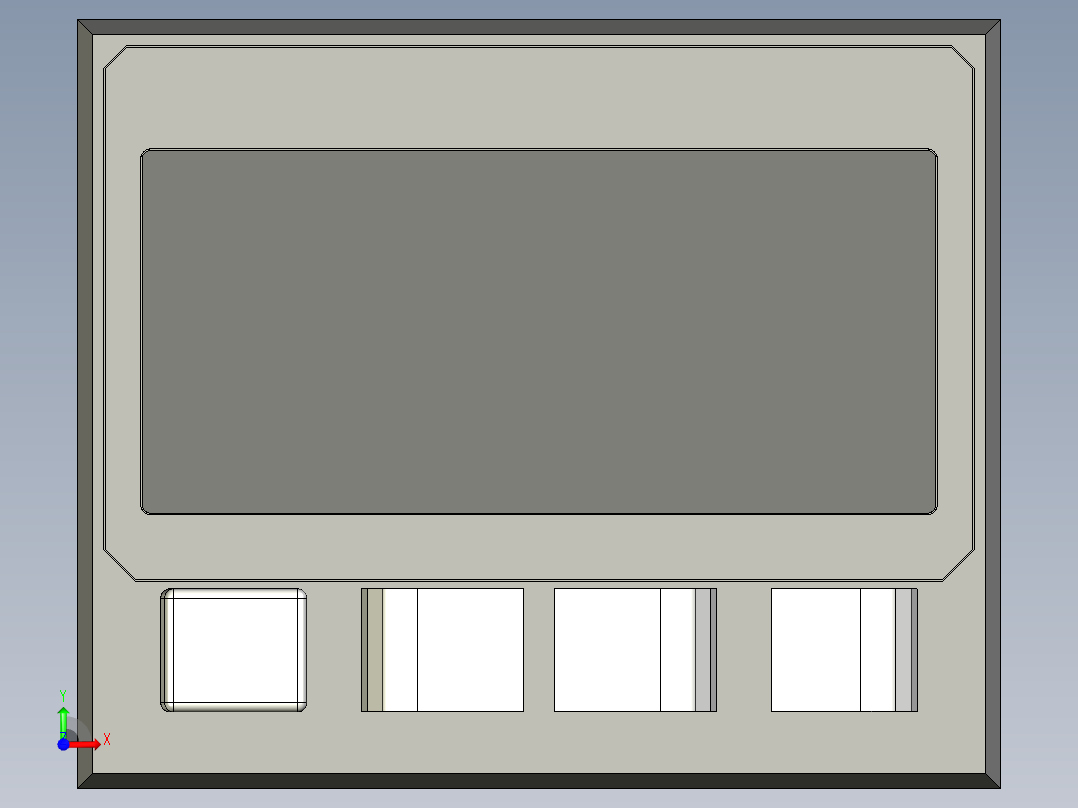 基恩士AP-C30_31(P)_33(P)_kc图纸模型前视图