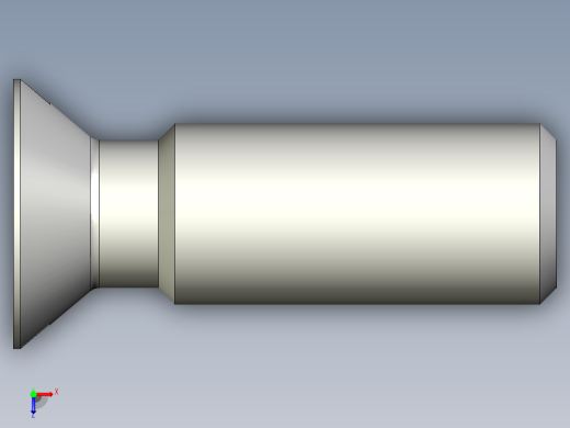 沉头螺钉-Slotted_BOLT-M10-L30_22-15-2x2-40.stp俯视缩略图