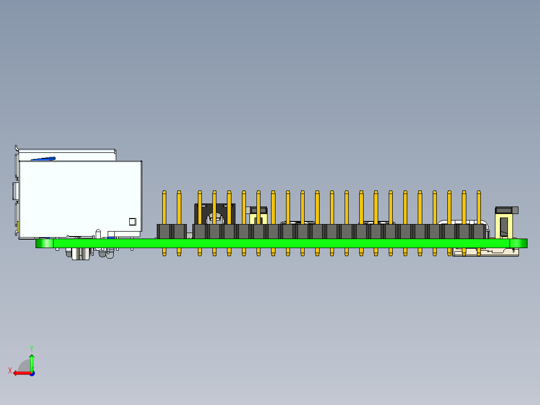 树莓派型号 3 4 +冷却后视图