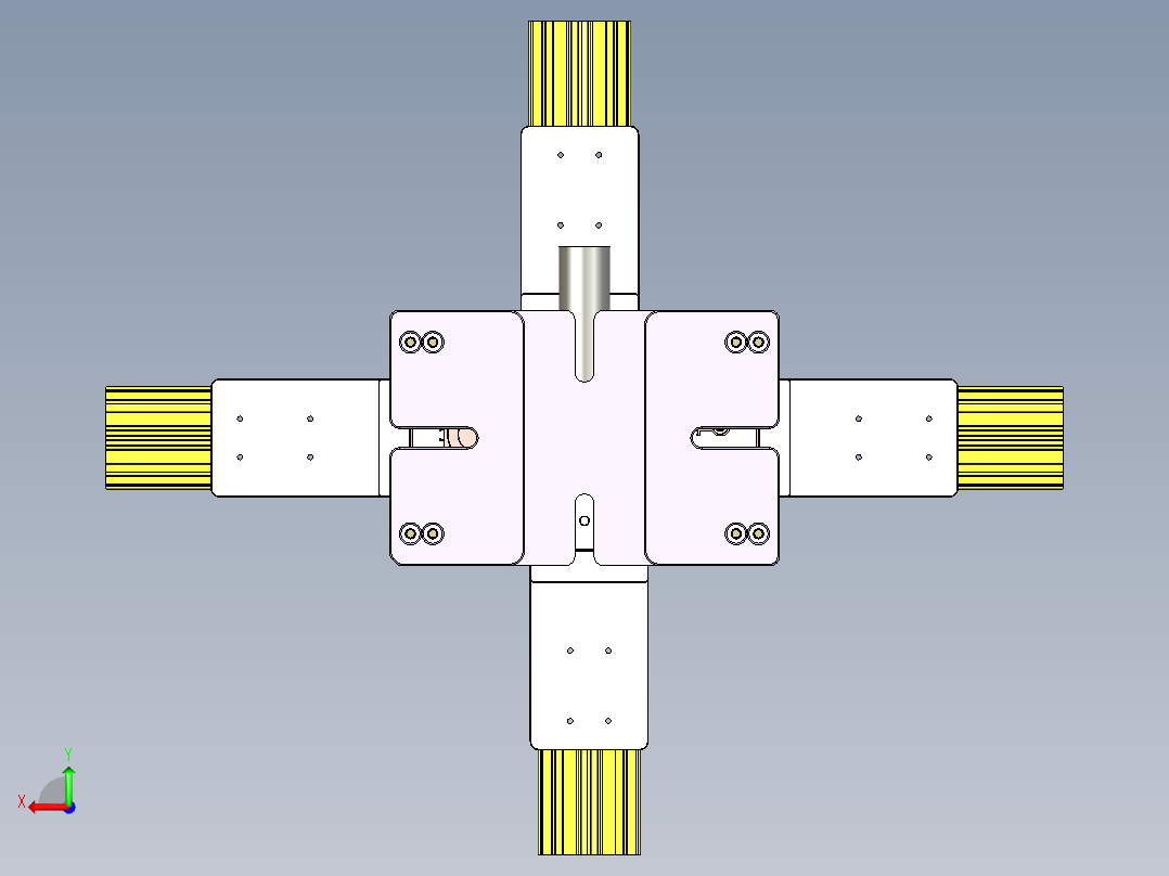 X3-笔记本CNC工装夹具三维模型CNC7-qi gang ce tui0820后视图
