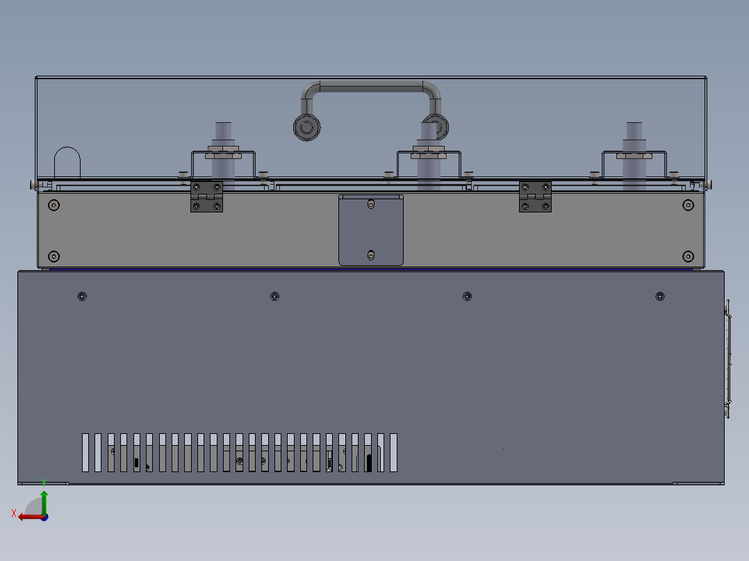 半导体制冷热恒温平台sw18可编辑后视图