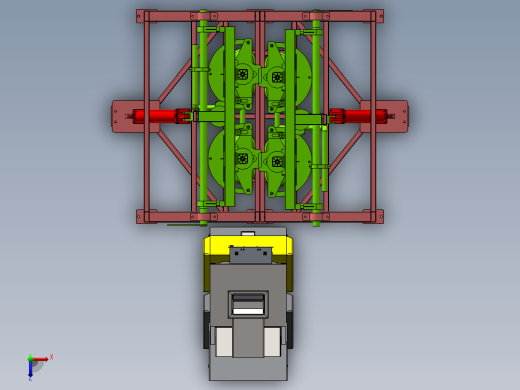 电瓶自动装配成型设备sw17俯视缩略图