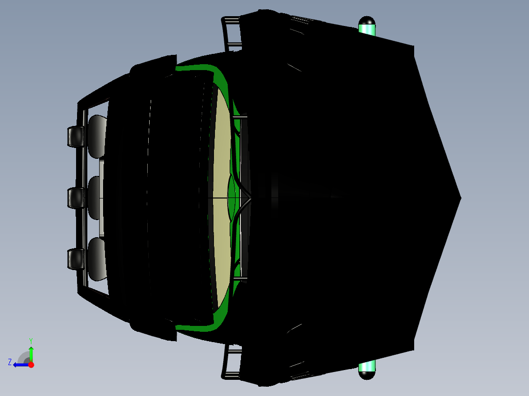 法拉帝游艇右视图