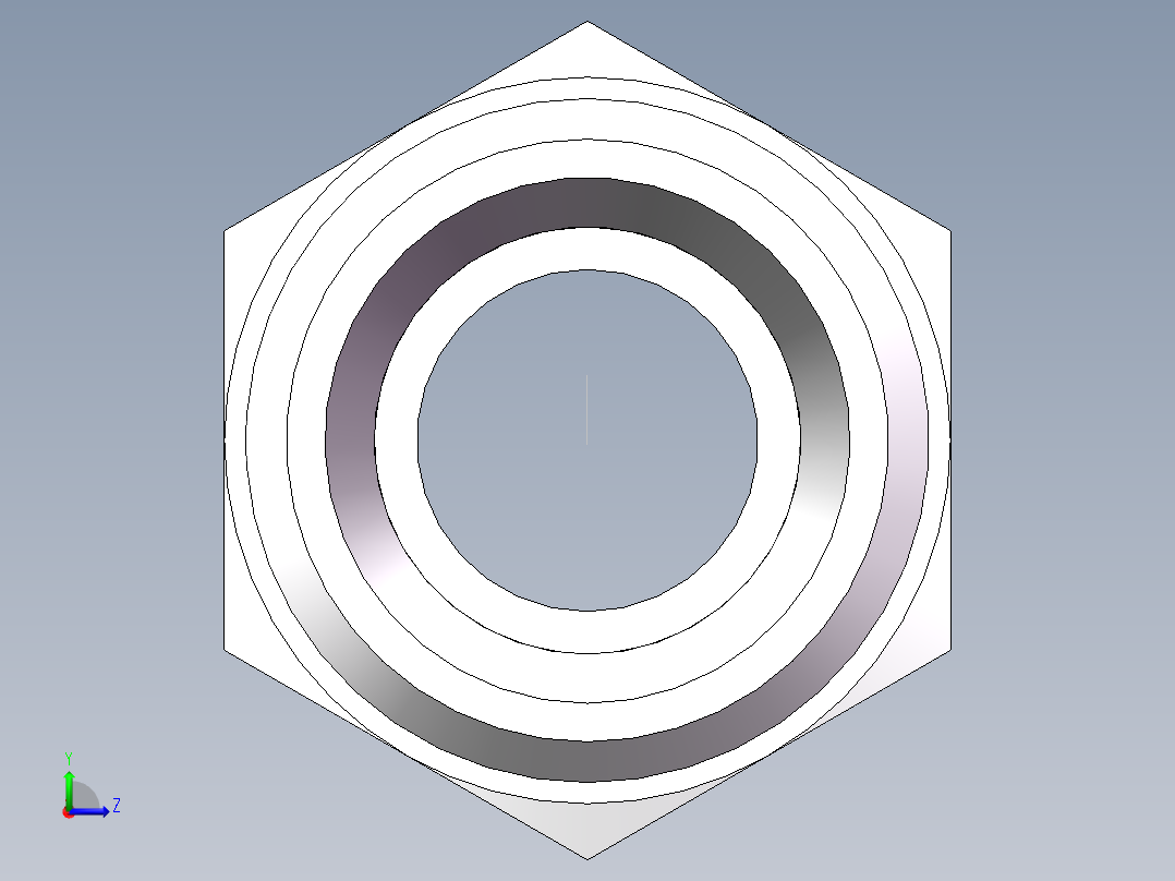 直通接头-G、1C-16左视图