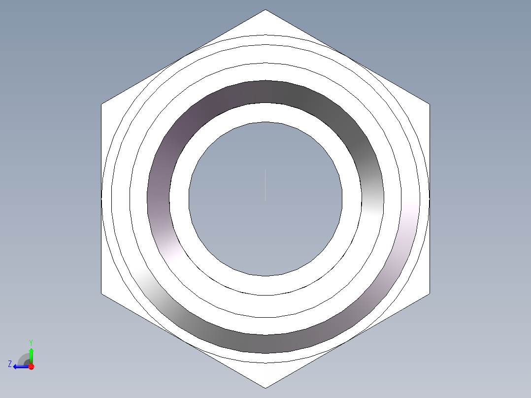 直通接头-G、1C-16右视图