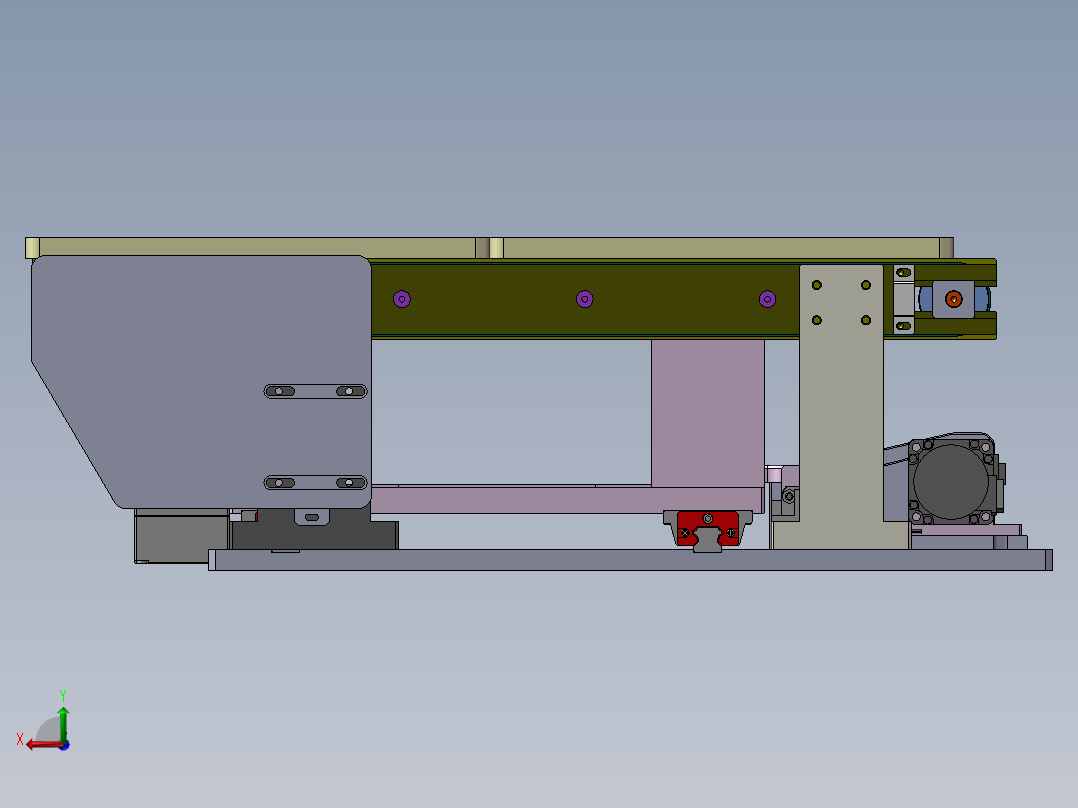 0.675米x0.44米后视图